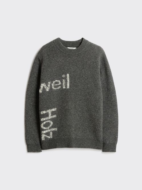Hovedbilde Haza Logo Crew Dk.Grey Mix