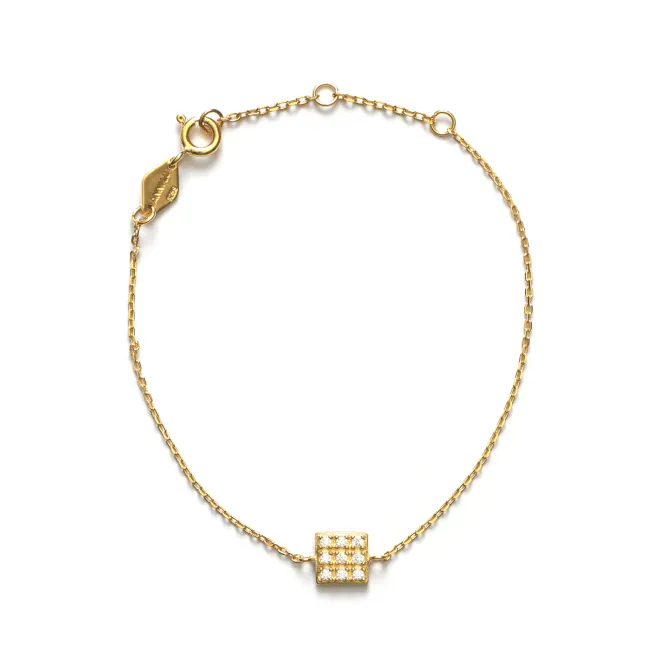 Hovedbilde Nine Dots Bracelet Gold ...