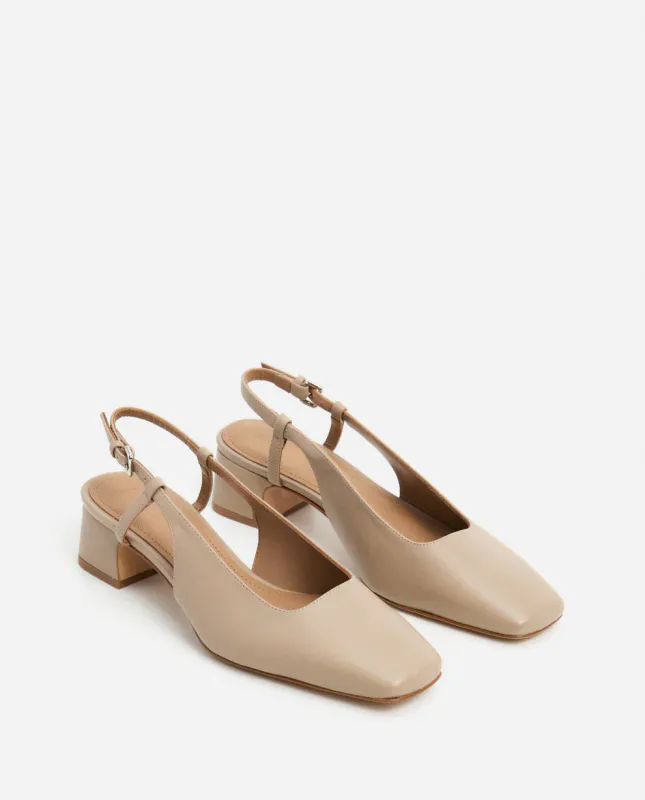 ELIN LEATHER Beige