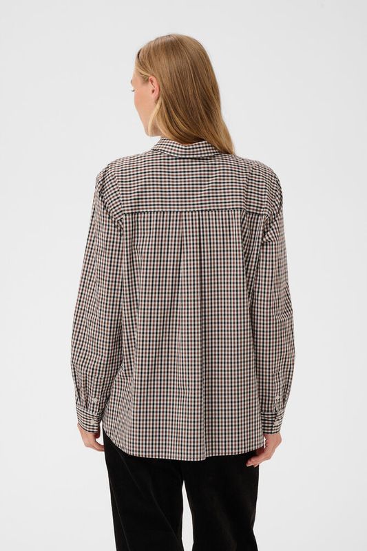 ChrestellaPW Shirt Brandied Apricot Check