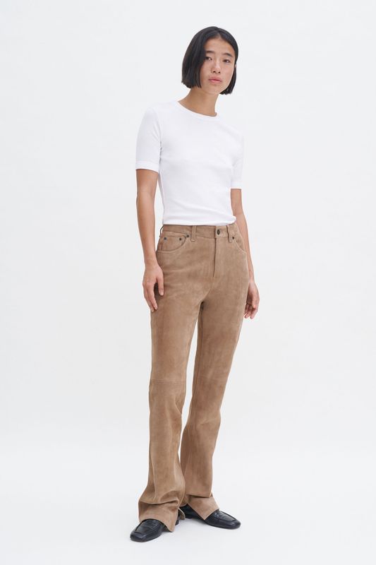 SOFT RIB TEE White