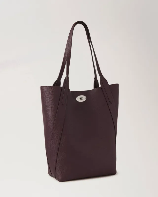 North South Bayswater Tote Mulberry Black Cherry HG