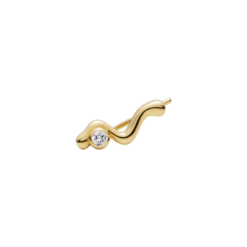 Nora Crawler Earring Gold