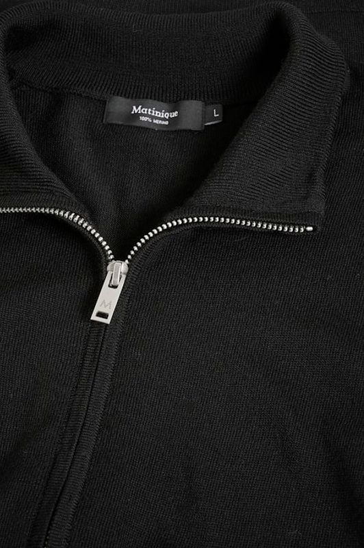 MAmason Cardigan Black