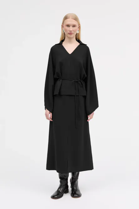 Hovedbilde Nora Crepe Georgette Black