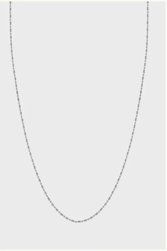 THE BEAD Necklace Silver
