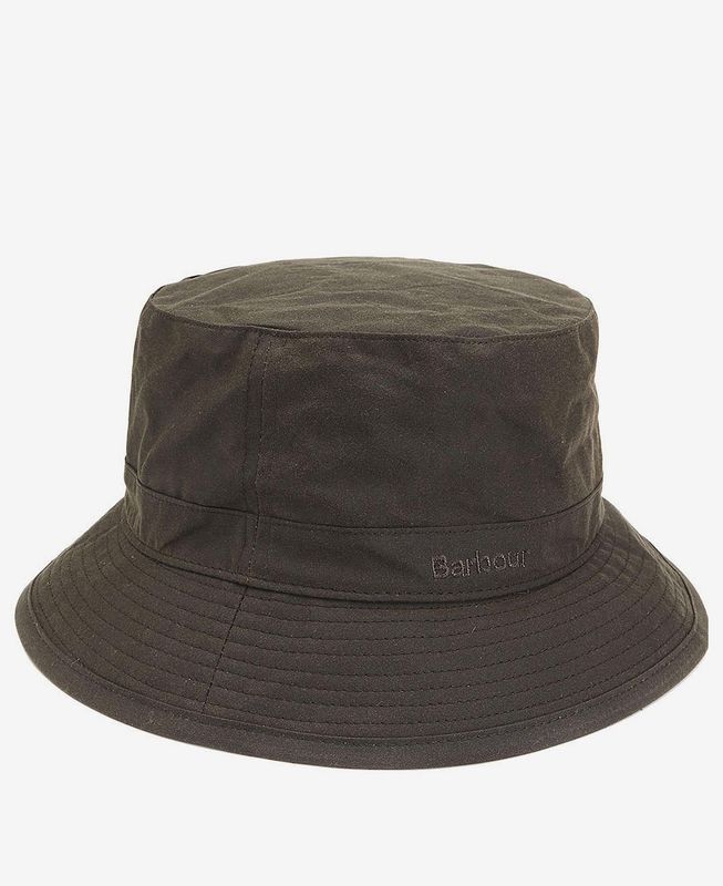 WAX Bucket Hat Oliven 