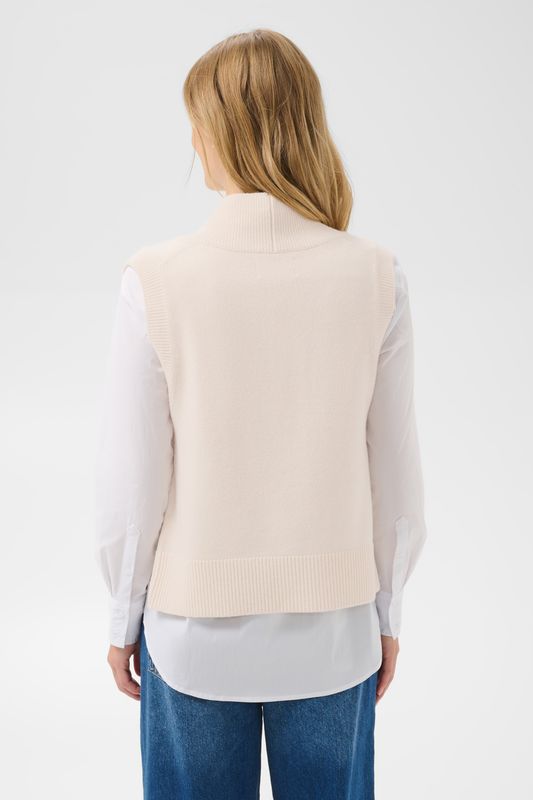 DuhaPW Waistcoat Eggnog