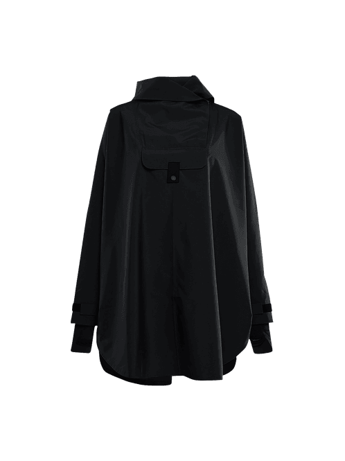 Hovedbilde BERGEN PONCHO Black