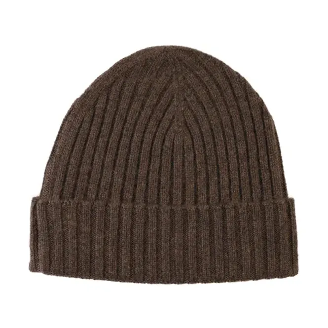 Hovedbilde Cashmere Rib Beanie Knitted ...