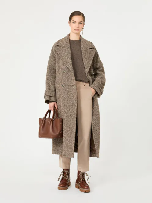 Hovedbilde TEMA Long Wool Blend Tweed ...