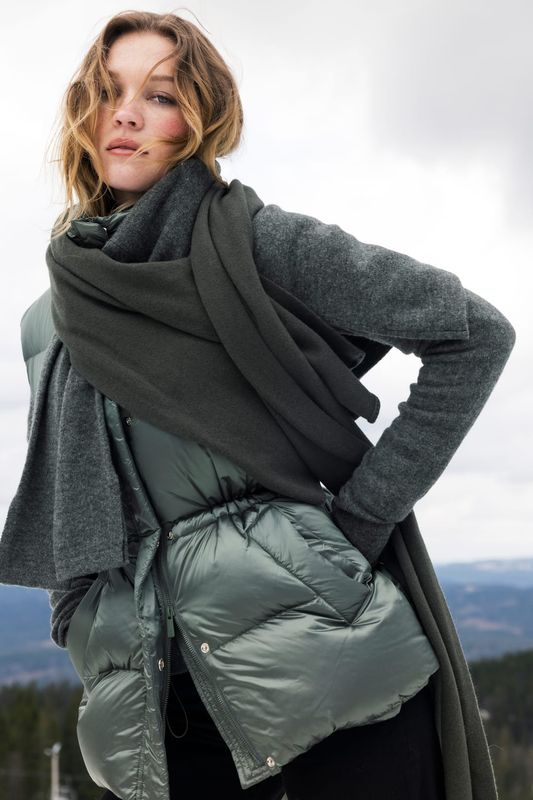 LENOX Down Vest Olive