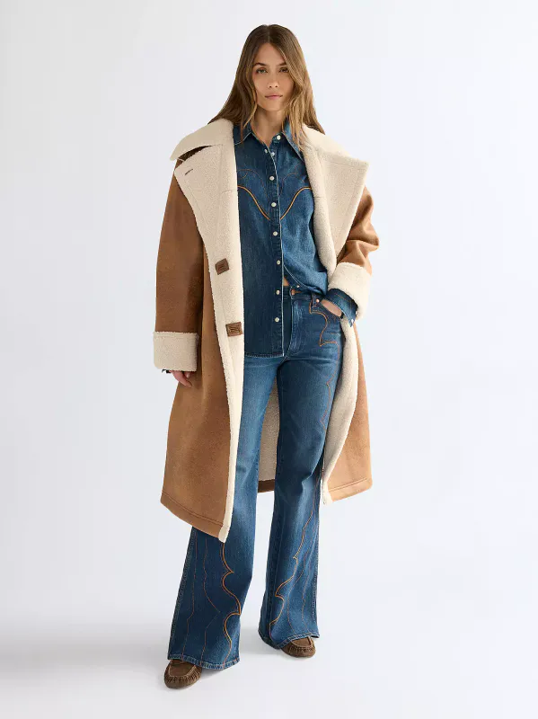 Wrange Coat Medium Brown