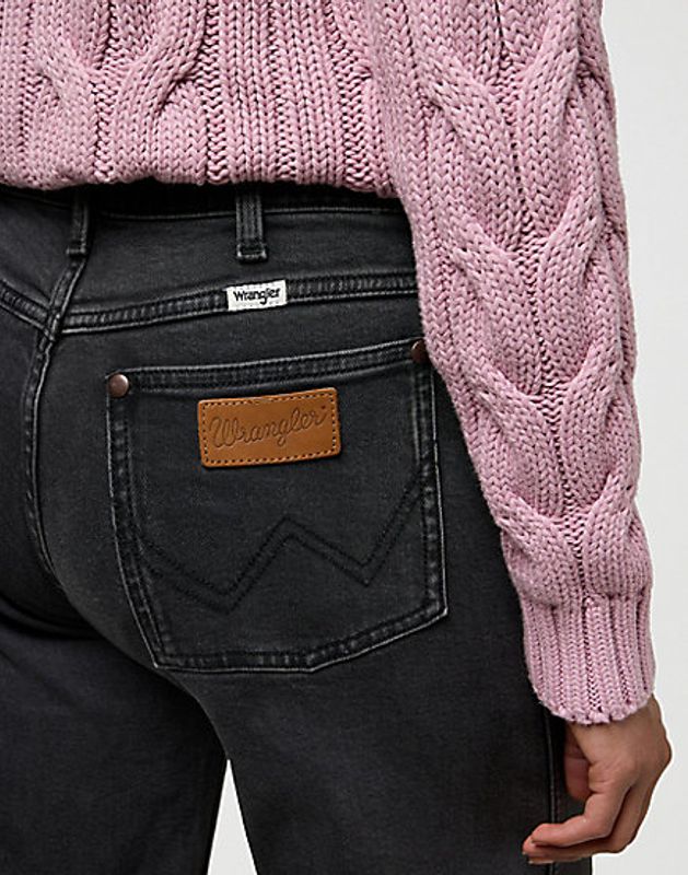 World Wide Streak Black Denim