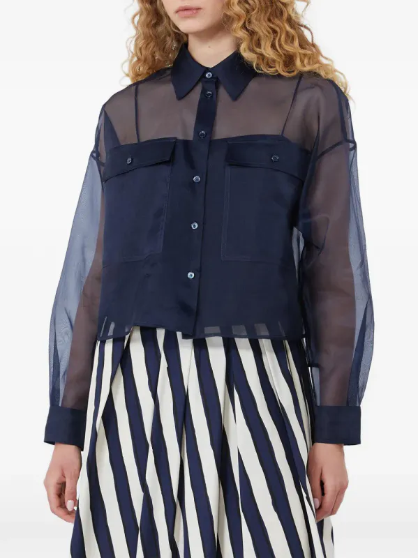 Colomba Pocket Shirt Navy