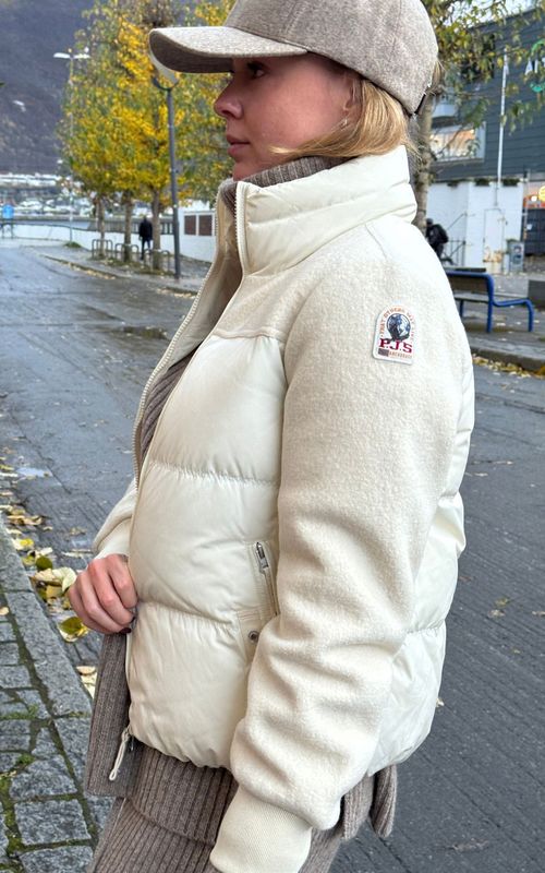 SABOGA Hybrid Jacket Warm Ivory