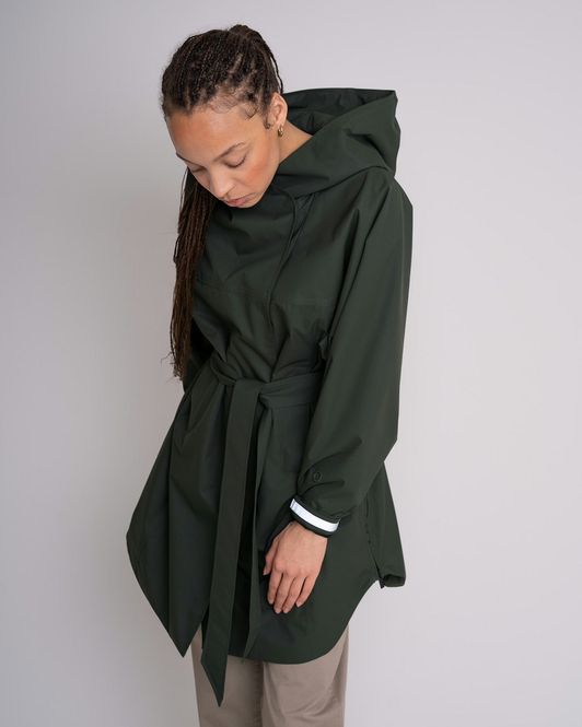 Hovedbilde ADA Poncho Dk. Bottle Green 