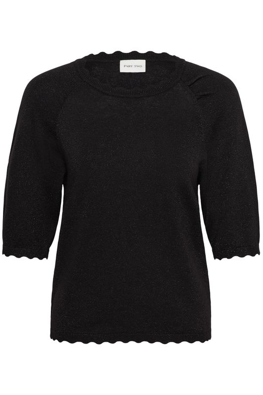 DotPW Pullover Black with Lurex