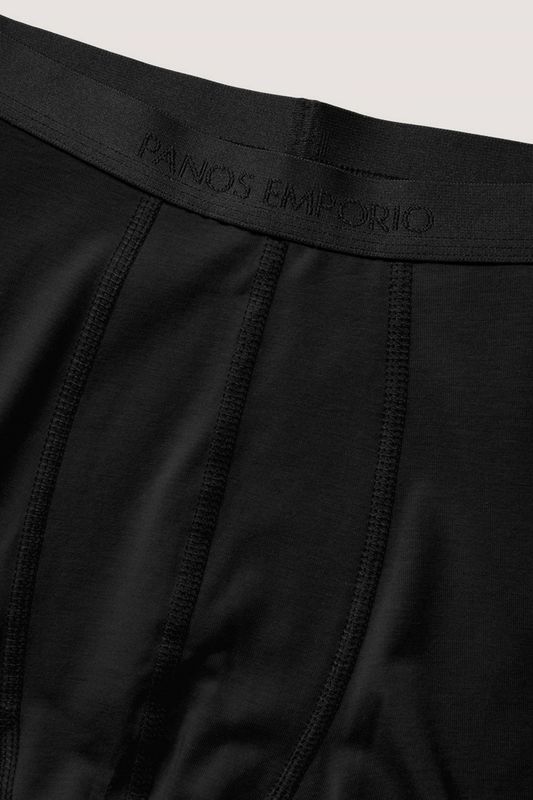 2pk Lyocell Pouch Boxer Black 