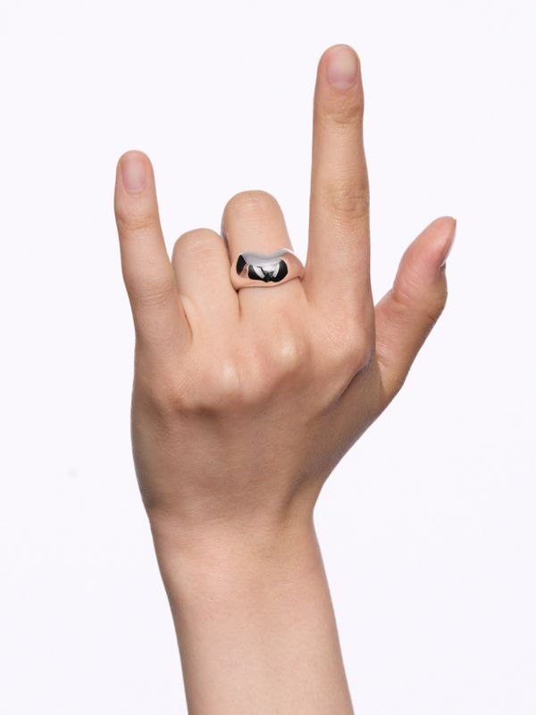TRYVANN Ring Silver