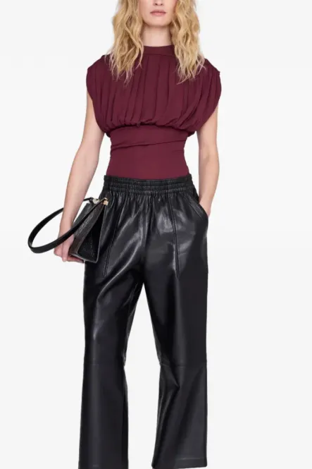 Hovedbilde Fran Top Burgundy