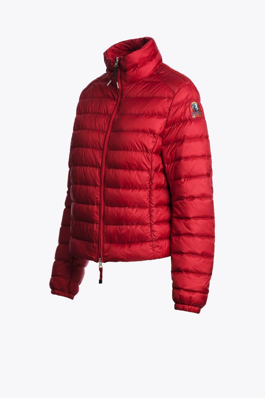 EMILIA Short Light Puffer Cherry Red 