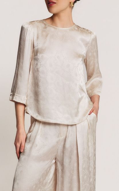 Hovedbilde Jacquard Top Vintage White