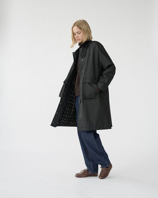 Hovedbilde OILSKIN Coat Black