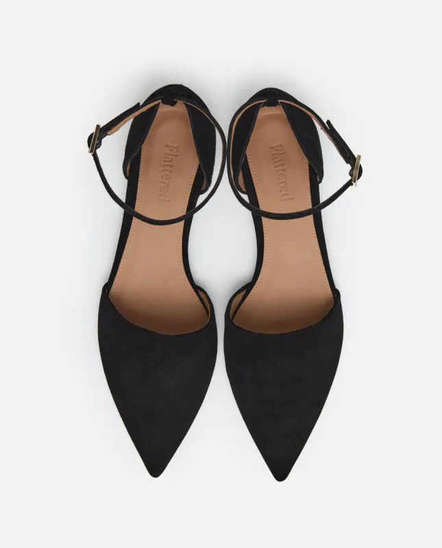 FRANKIE Suede Black