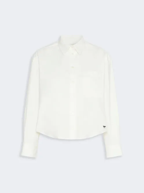Hovedbilde PANETTO Poplin Shirt White