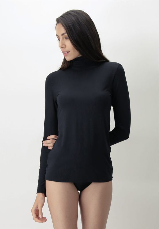 TURTLE Neck Long Black