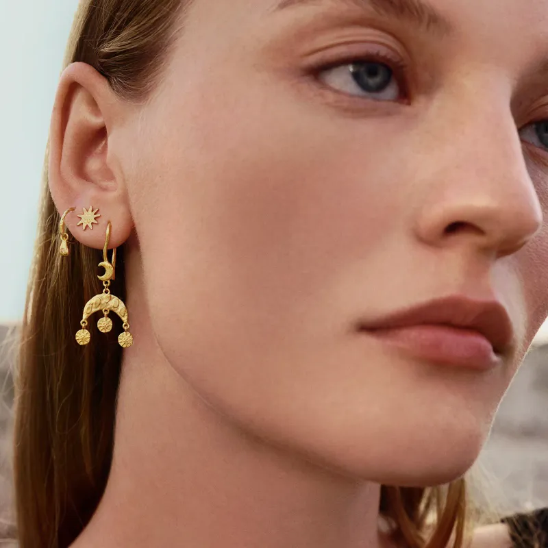 JUNE Earrings Gold