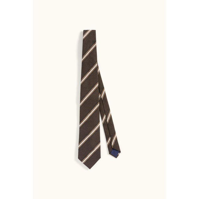 Hovedbilde SilkTie Stripe Black Brown