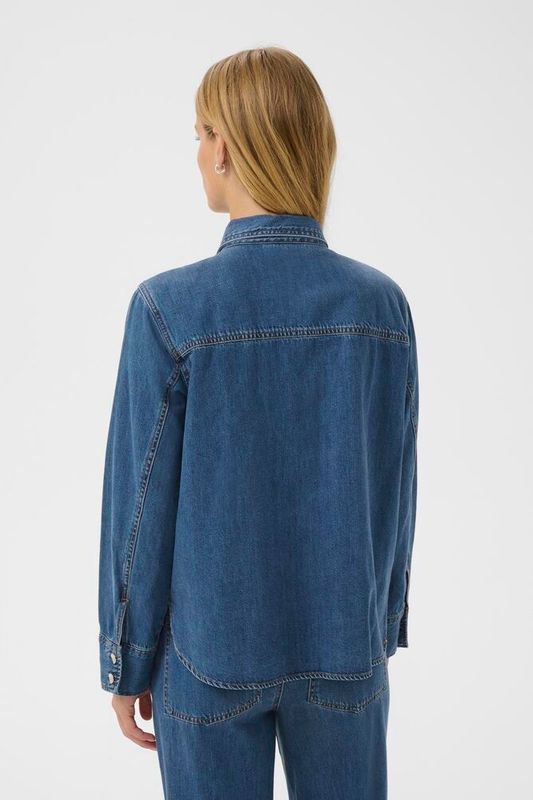 PAYAS Shirt  Medium Blue Denim 