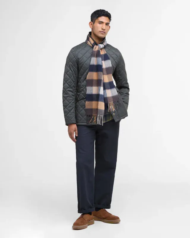 Large Tattersall Scarf Autumn Dress