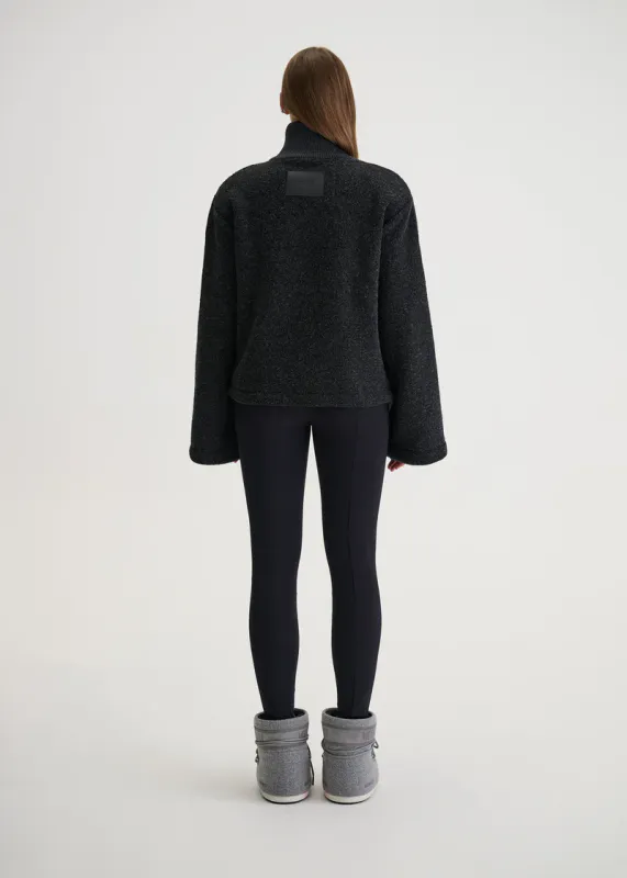 Gneiss Fleece Jacket Dark Grey 