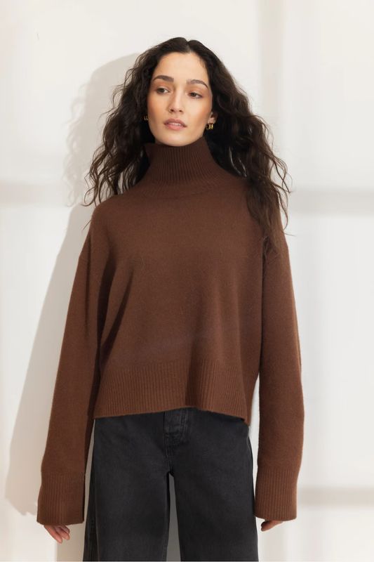 Abigail Knit Cognac
