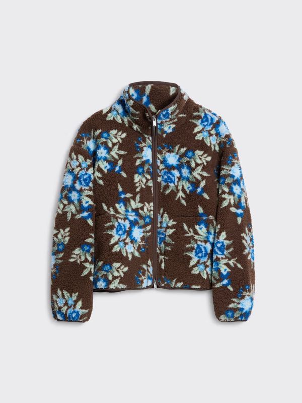 RYPE Fleece Jacket Brown Mix