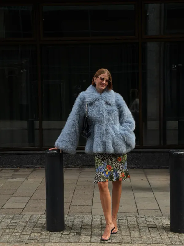 ELLIE Jacket Snow Ice Blue