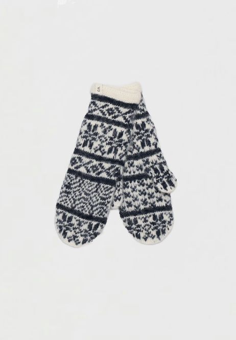 Hovedbilde OAD Mittens Off White | Dark ...