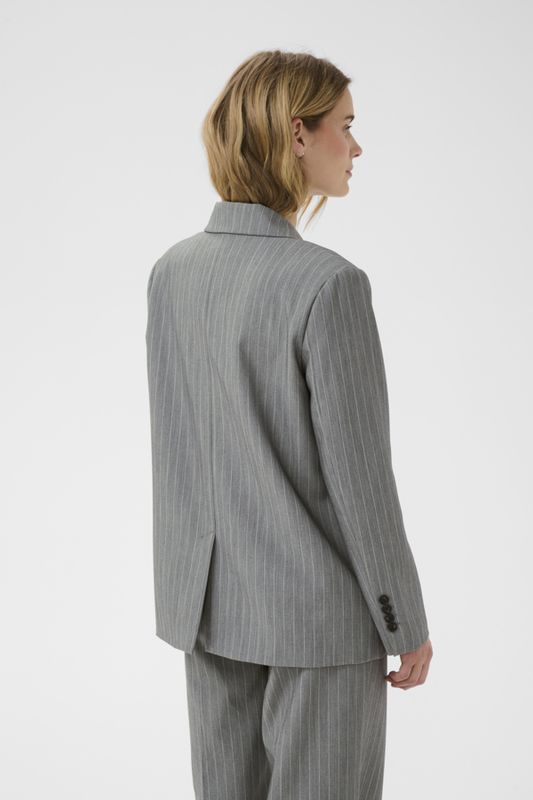 NARA Blazer Grey White Stripe
