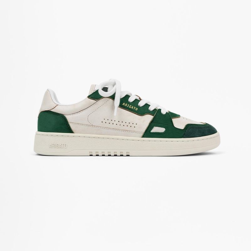 DICE LO Sneaker White Kale Green