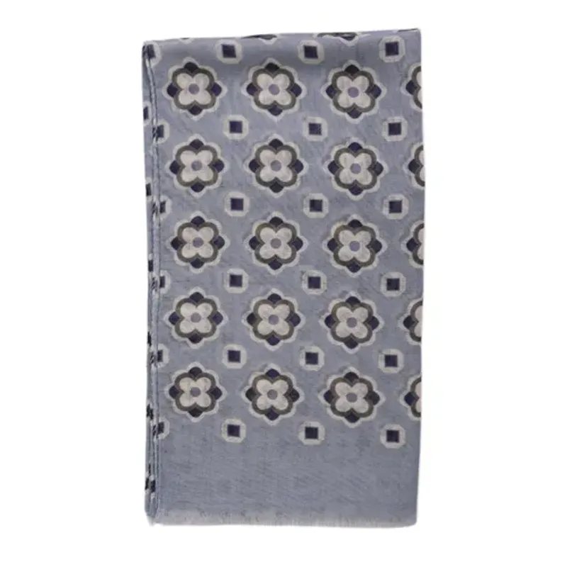 SINGLE Scarf Wool Navy