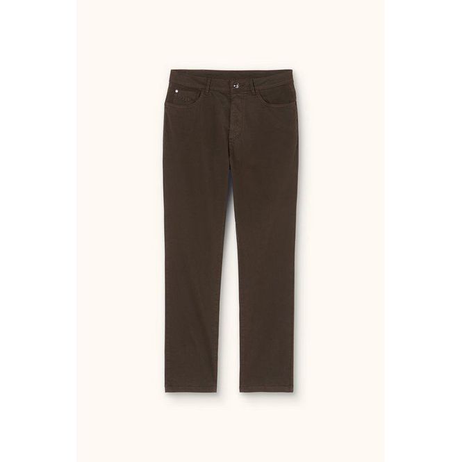 Hovedbilde Stretch 5-Pocket Chino Brown ...