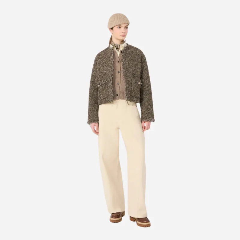 VENTO Jacket Brown Tweed