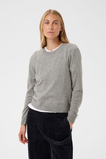 Hovedbilde EvinaPW Pullover Grey Melange