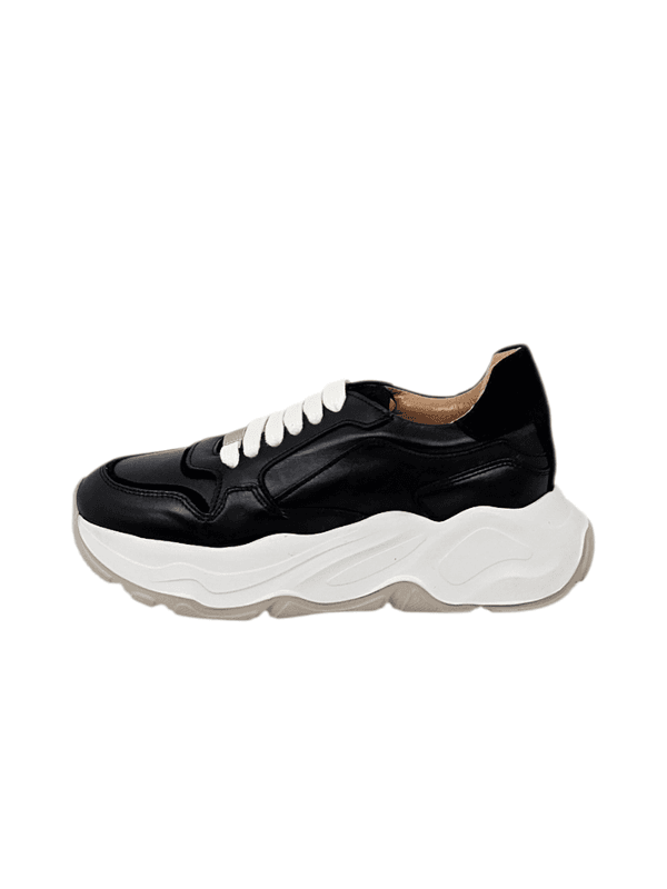Sneakers Vitello Nero 
