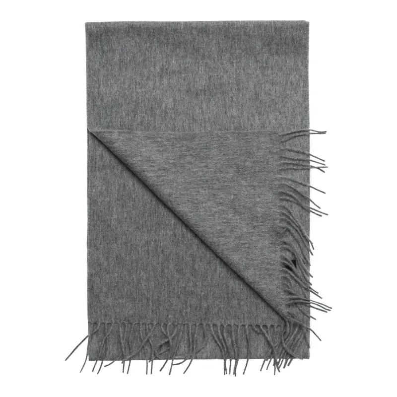 CLASSIC Woven Scarf Lt .Grey Melange