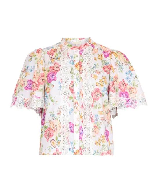 Hovedbilde Cotton Slub Blouse Flora