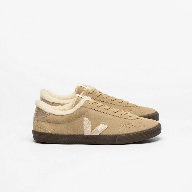 Hovedbilde VOLLEY Fur Suede Dune Platine ...